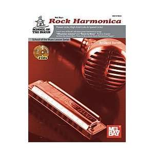  Rock Harmonica Book/2 CD Set Musical Instruments