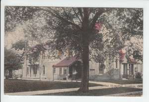 Keller Hospital Ironton Ohio OH 1909 Old Postcard Vintage Lawrence 