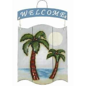  Indoor/Outdoor Decor   Welcome Palm Trees Toys & Games