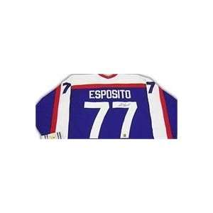 Phil Esposito Autographed/Hand Signed New York Rangers Hockey Jersey