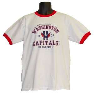   Capitals Old Time Hockey Willie Ringer Tee