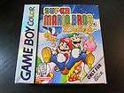 Super Mario Bros. Deluxe (Nintendo Game Boy Color, 1999) Complete in 