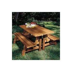   Country Herman Convertible Bench/Table 2 pcs. Patio, Lawn & Garden