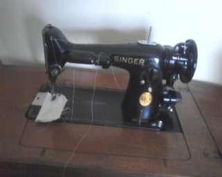 1949 Vintage Antique Old Black SINGER Sewing Machine USED LOCAL PICKUP 