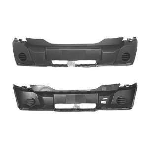    TY1 Dodge Nitro Gray Replacement Front Bumper Cover: Automotive