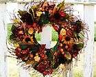 Country Door High End Sophisticated Wreath Mantel Sunflowers Sympathy 