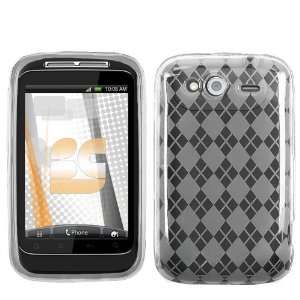   HTC Wildfire S (T Mobile USA), Argyle Clear Cell Phones & Accessories