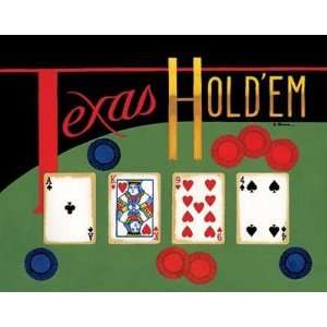  Becca Barton   Texas Hold em Canvas LAST ONES IN 