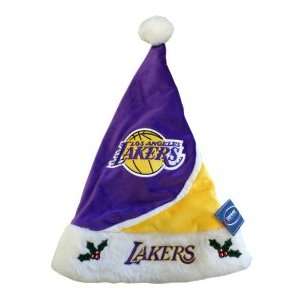    Los Angeles Lakers NBA Color Block Santa Hat