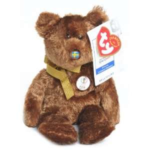  TY Beanie Baby Champion   Sweden Bear [Toy]: Toys & Games