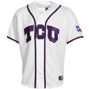  Texas Christian Horned Frogs (TCU) Replica Baseball Jersey 