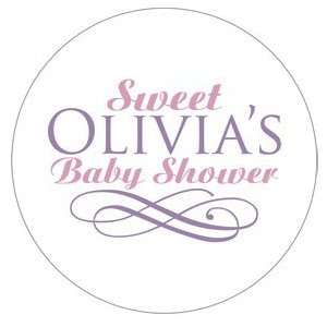 Personalized Baby Shower Labels