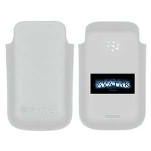  Avatar Logo Thick on BlackBerry Leather Pocket Case 
