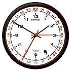 12 and 24 Hour Wall Clock, Zulu, Military, GMT, Navy, Ship, Dispatch 