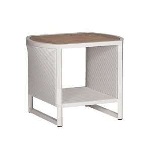  Dolphin Outdoor End Table   Frontgate, Patio Furniture 