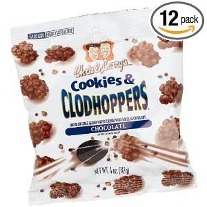 Chris & Larrys Cookies & Clodhoppers, 4 Ounce Bags (Pack of 12)