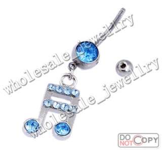 wholesale 72pcs belly rings 316L&acrylic body piercing jewelry
