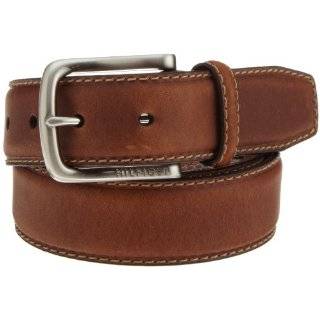  Tommy Hilfiger Mens 1 1/2 Inch Leather Casual Belt 