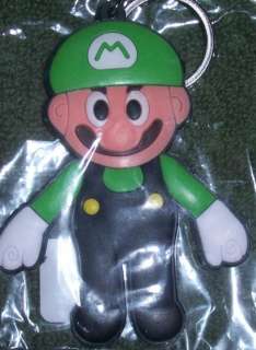 Nintendo Wii Super Mario Bros Character KEYCHAIN Keyfob  