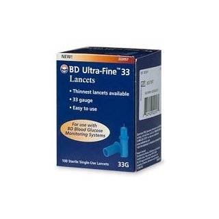 BD Ultra Fine 33 Guage Lancets   100 Count Box