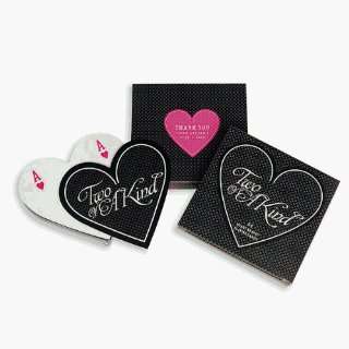 Weddingstar X8443 Sample Two of a Kind Heart Shaped Playing Cards