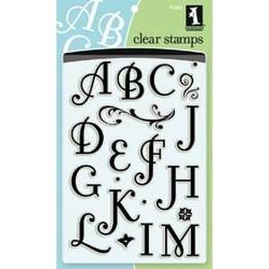   Inkadinkado Clear Stamps coffee House Alphabet Arts, Crafts & Sewing
