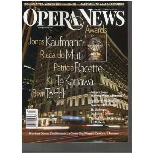    Opera News Magazine (Awards, April 2011) April 2011 Books