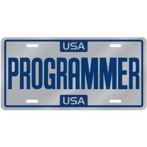  New  Usa Programmer  License Plate Occupations