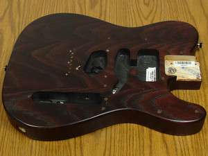   Stained Ash Fender Telecaster Tele BODY USA Standard Mahogany  