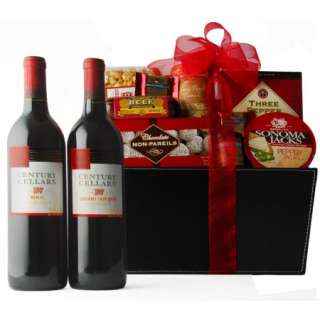 BV Century Cellars Duet Red Wine Gift Basket 