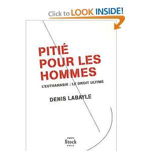 pitié pour les hommes (9782234061958) D Labayle Books