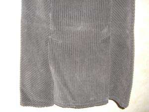 MAX & CO. gray cotton corduroy skirt size 38/ US 4  