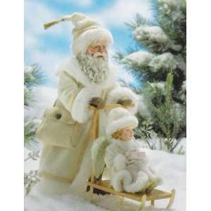  Collectible Official Fabriche All Bundled Up Santa 