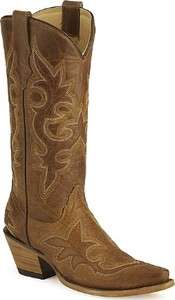 Corral Womens Western Genuine Leather Boots Desert Honey R1953 All 