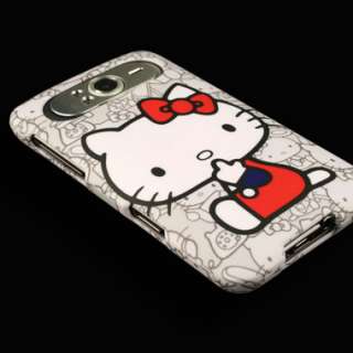 Case for HTC HD7 HD7S Hello Kitty Cover Snap Clip on  