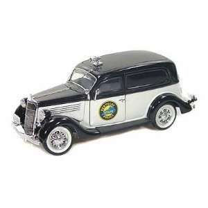   Delivery Kentucky Police Department 1/24 Black & White Toys & Games