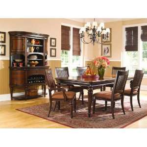  The Brentwood Court Rectangle Leg Table Dining Set
