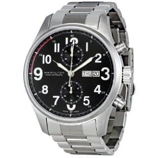   Hamilton Mens H71516137 Khaki Field Black Dial Watch Hamilton