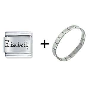    Pugster Acadian Font Name Elizabeth Italian Charm Pugster Jewelry