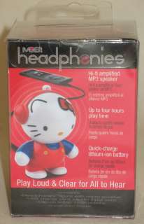 Hello Kitty Headphonies Mobi Mini Speakers Ipod Iphone  