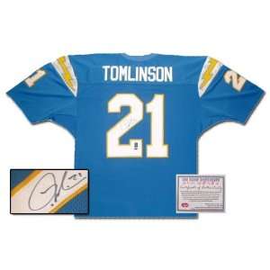  LaDainian Tomlinson Autographed/Hand Signed Powder Blue Jersey 