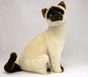 Siamese Cat soft plush toy Tulip 40cm/16 NEW  