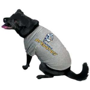 Nashville Predators Gray Dog T shirt 