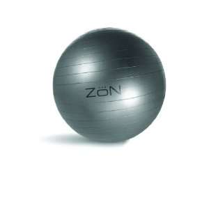  Zon Anti Burst Balance Ball (Silver/Black) Sports 