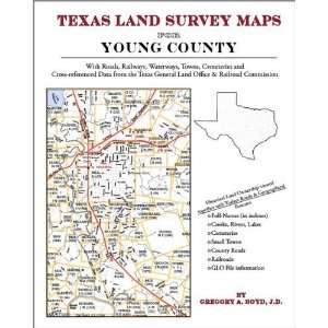  Texas Land Survey Maps for Young County (9781420350586 