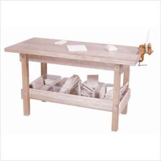 Wood Designs Workbench with Trays and Wood 13401  