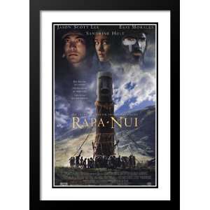  Rapa Nui 20x26 Framed and Double Matted Movie Poster 