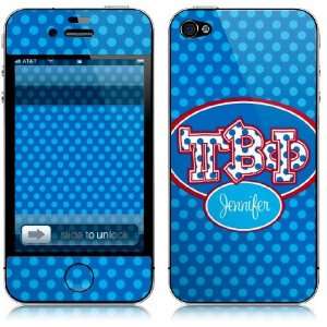  Hard Phone Cases   Pi Beta Phi (Applique Letters on Dots 