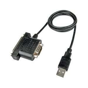 com Cables Unlimited USB TO DB9M SERIAL PORT ADAPTERAND DB25 PARALLEL 