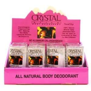  Crystal Deodorant Stick 1.5 oz (Pack of 12) Display #22501 